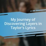 My Journey of Discovering Layers in Taylor’s Lyrics